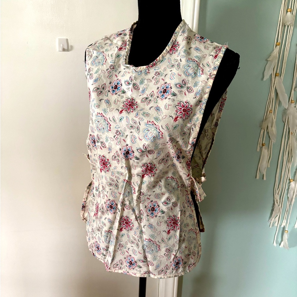 2 Vintage handmade aprons